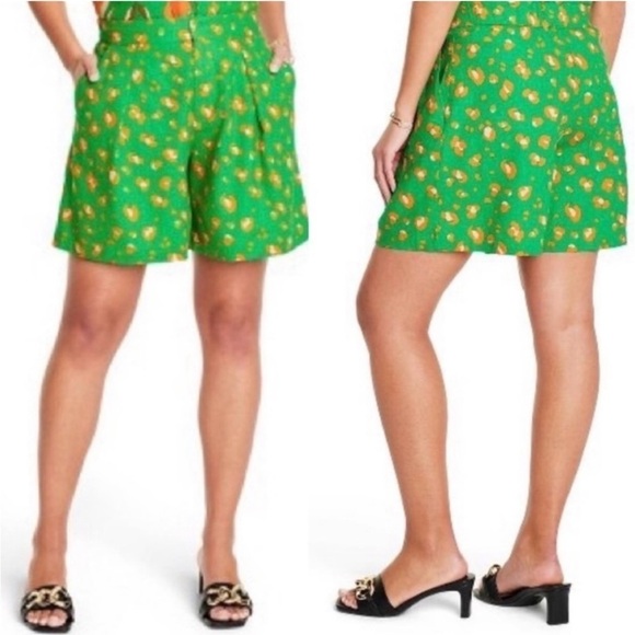 NWT Tabitha Brown X Target Leopard Print Shorts Various Sizes - Picture 1 of 5